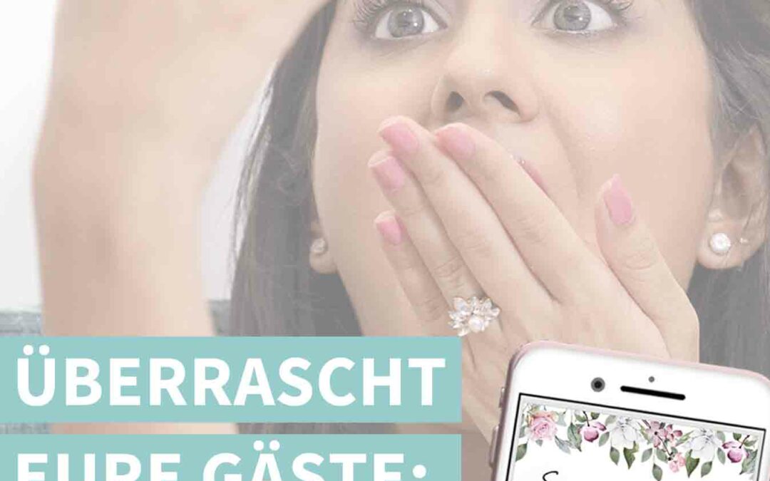 HOCHZEIT ANKÜNDIGEN: 3 wirklich gute Gründe digitale Save the Date Karten selber zu machen und per WhatsApp, SMS oder E-Mail zu versenden